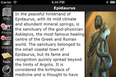 EasyGuideApp Epidaurus by APT Information Systems poster 3
