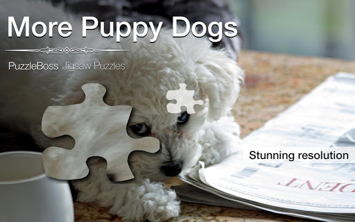 More Puppy Jigsaw Puzzles