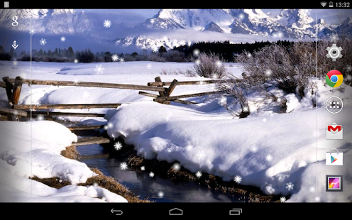 雪景動態桌布Free