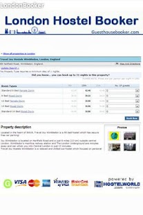 London hostel booking Screenshots 2