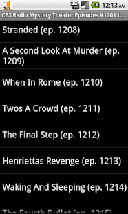 CBS Radio Mystery Theater V.25 Screenshots 2