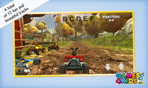 Reader Rabbit Kart Racing Screen 2