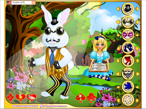 March Bunny Fairytale Dressup