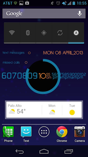 UCCW Series Clock Widget