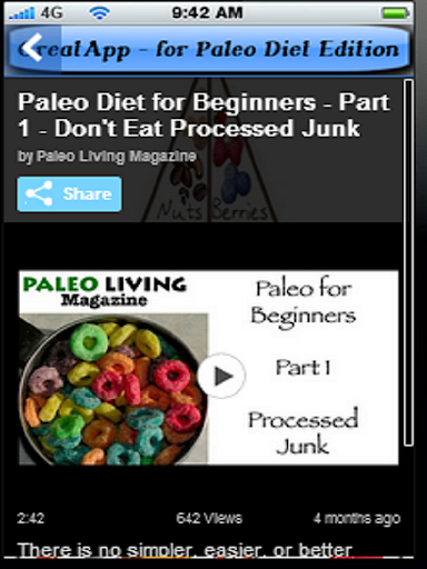 【免費健康App】The Paleo Caveman Diet+-APP點子