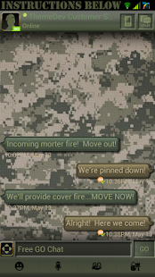 How to install MODERN CAMO THEME FOR GO SMS 3.3 apk for android