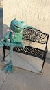 Frog on the Bench