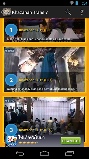 Koleksi Video Khazanah Trans 7