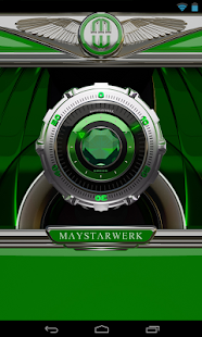 Download Clock Widget Green Diamond APK for PC