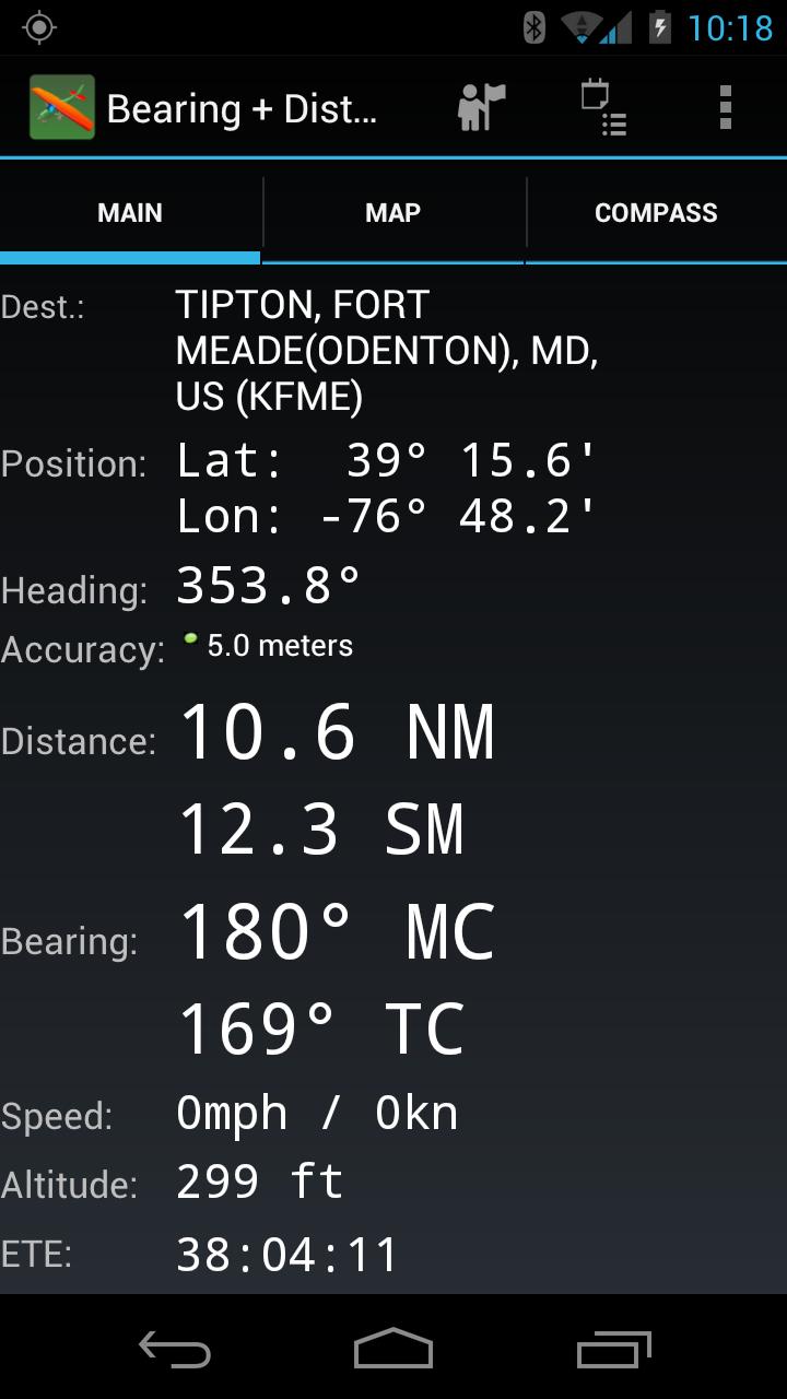 Bearing+Distance UK Screen 1