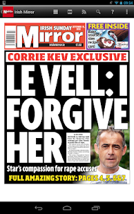 Irish Mirror Newspaper (IE) - náhled