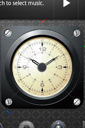 AVIATOR - retro clock widget poster 3