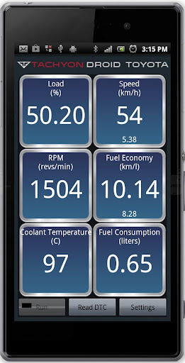 Tachyon Droid OBD2 Scan Tool