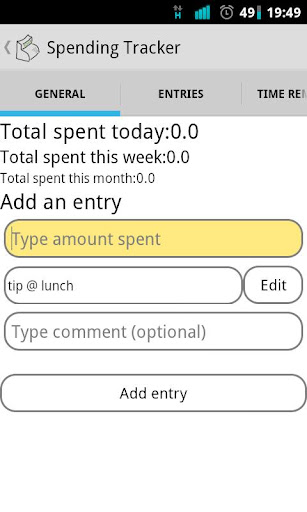 Spending Tracker