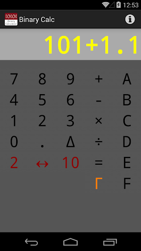 Binary Calculator