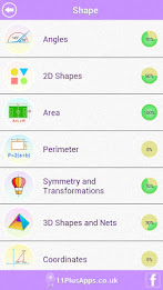 11+ Maths : Learn & Test poster 3