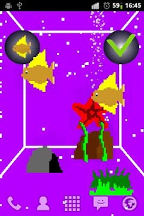 Pixel Aquarium Live  Wallpaper Screenshots 2