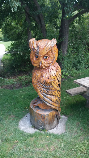 Carved Owl