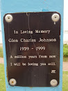 In Loving Memory of Glen Charles Johnson