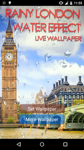 【免費個人化App】Rainy London Water Effect LWP-APP點子