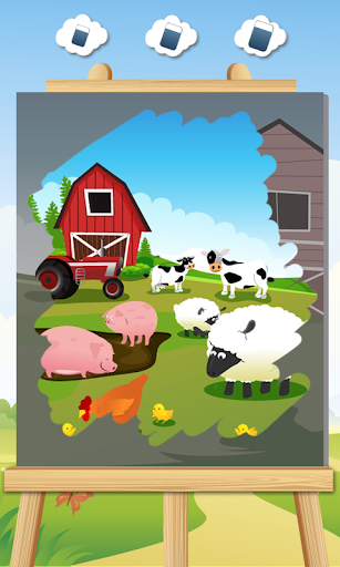 Farm animal games for kids