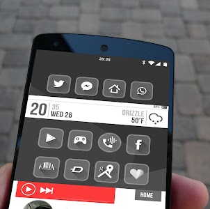 Screenshot Material Glass Icon Pack HD v1.0