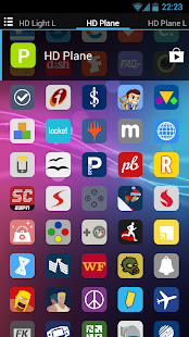 Plane Apex/Nova/GO/ADW Theme - screenshot thumbnail
