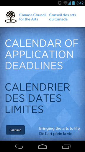 Canada Council Arts: Deadlines