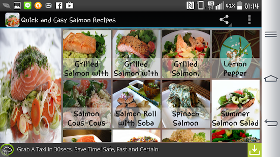 Lastest Salmon Recipes APK