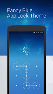 Fancy Blue: App Lock Theme(圖1)-速報App