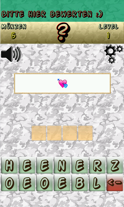 Emoji Wort Screen 1
