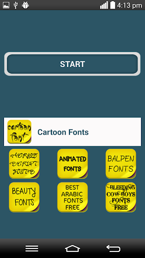 Cartoon Fonts
