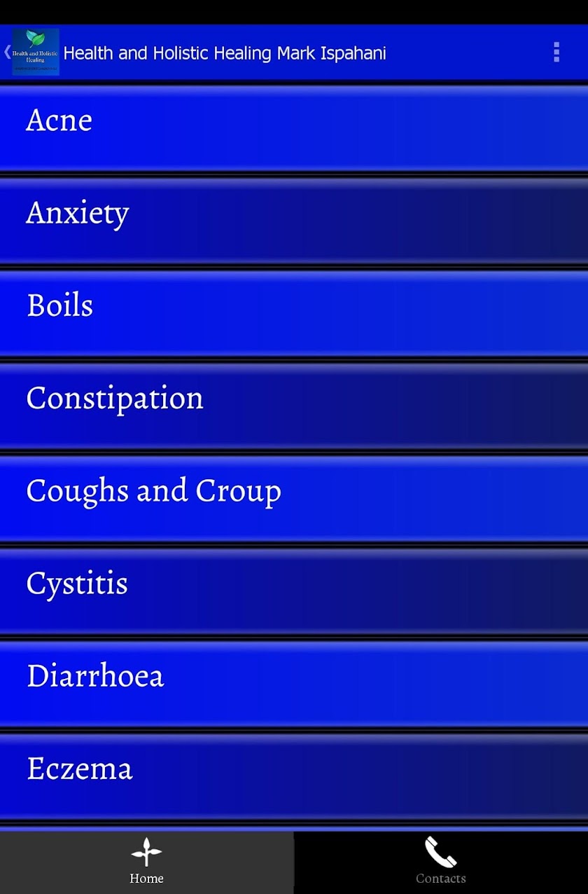 Homeopathy Heals Screen 3