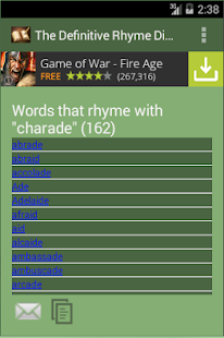 Free The Rhyme Dictionary APK