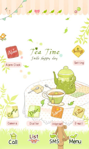 CUKI Theme Happy Tea Time