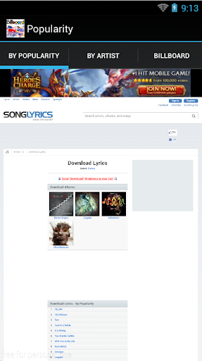 Lyrics Downloader