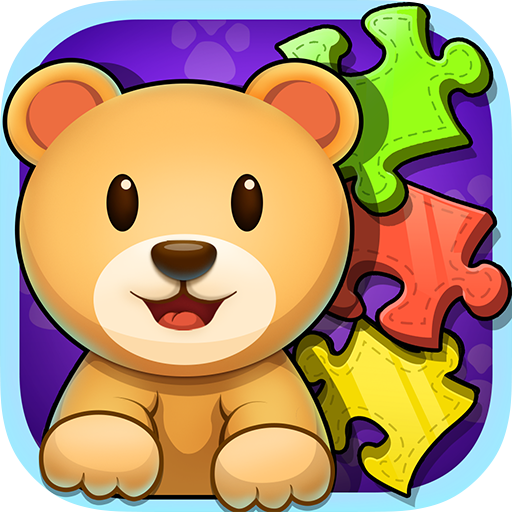 Jigsaw for Kids. Easy Jigsaw Kids. Furry pets