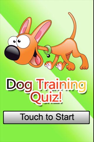 Dog Training Quiz