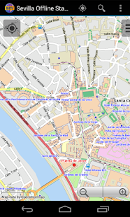 sevilla kartta Seville Offline City Map   Apps on Google Play sevilla kartta