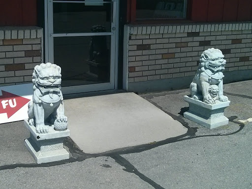 Kung Fu Lion Statues