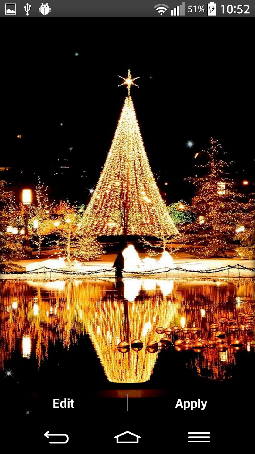 Christmas Live Wallpaper Screen 2