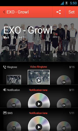 EXO - Growl for dodol pop