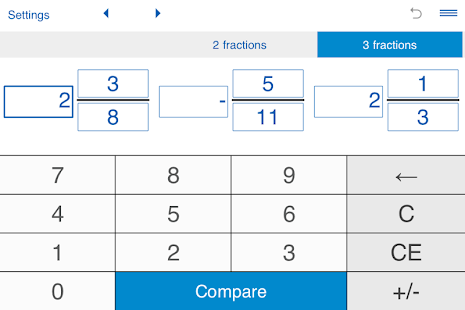 How to install Compare fractions calculator 2.0.3 mod apk for android