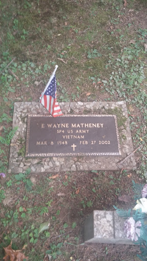 E Wayne Matheney Vietnam US Army 