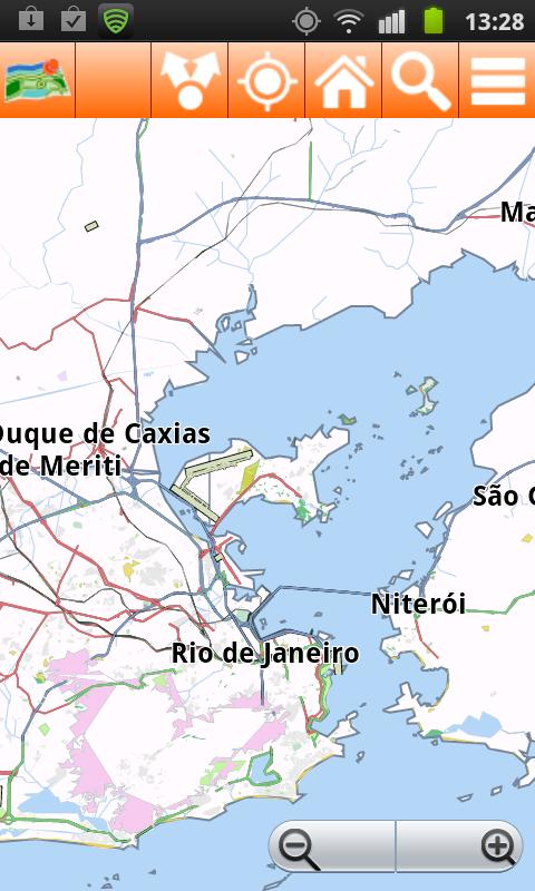 Rio de Janeiro Offline Map Screen 2