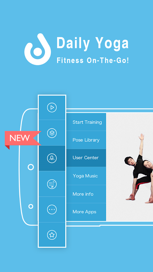 Daily Yoga Yoga Fitness App screenshot