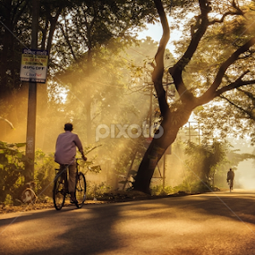 Golden hour by Rupam Chakraborty - Landscapes Travel