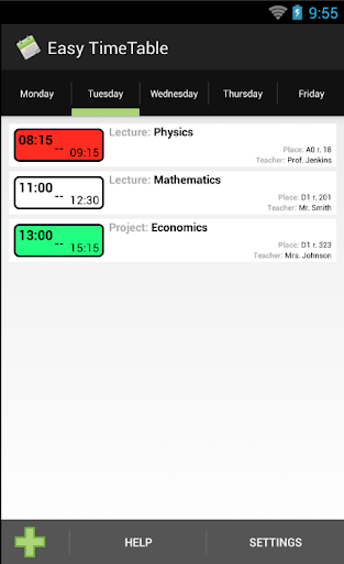 Easy TimeTable