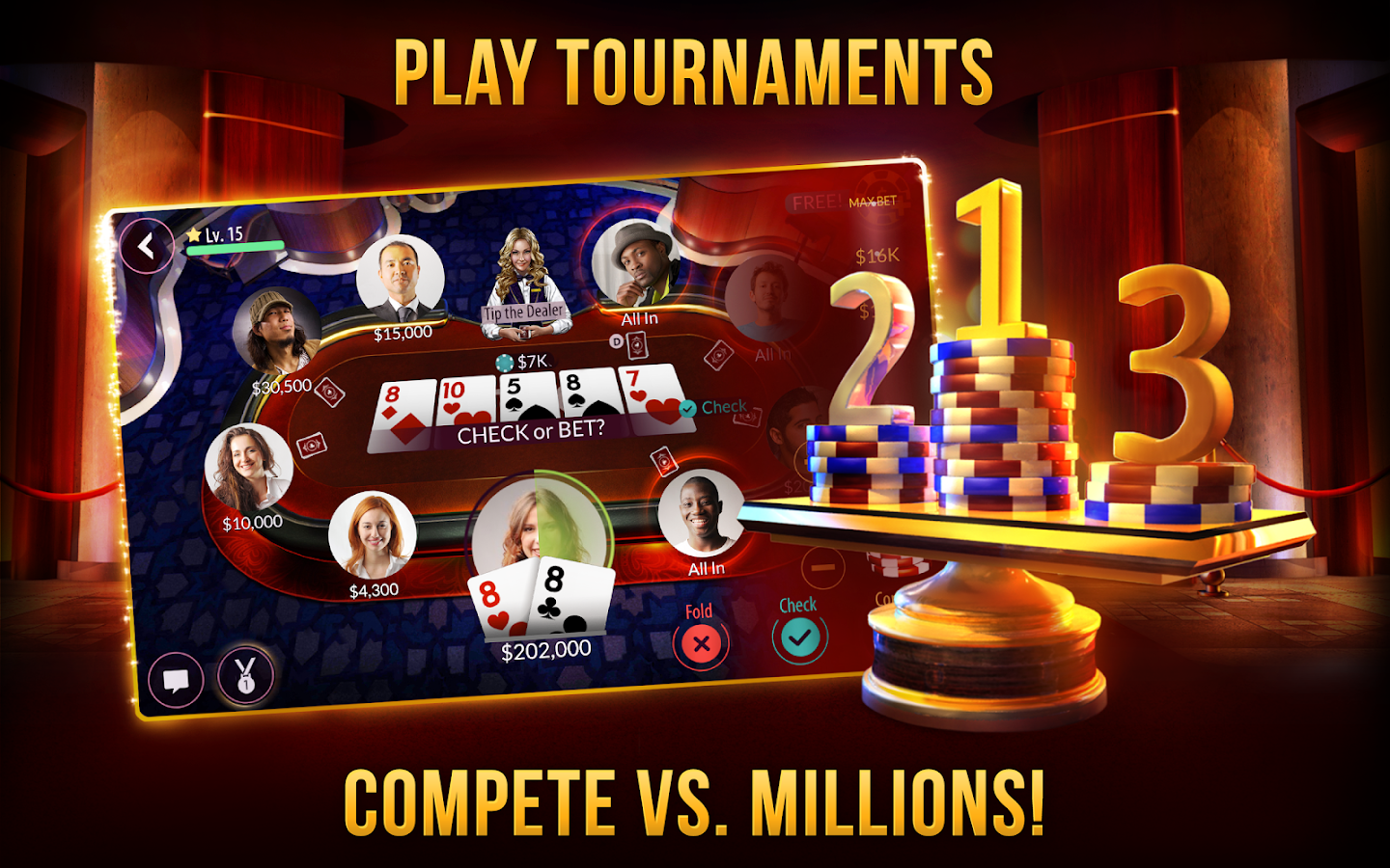 Zynga Poker – Texas Holdem - screenshot