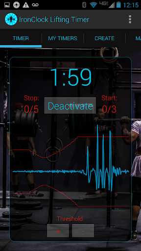 IronClock Lifting Timer App